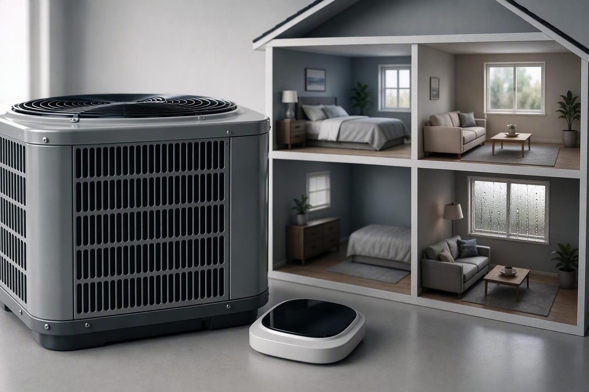 Air conditioner and home comfort equipment